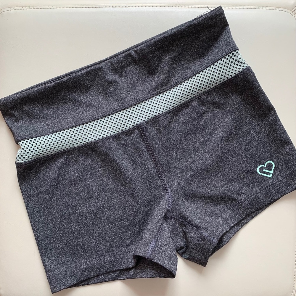 Aeropostale Dark Heather Gray Volleyball Shorts